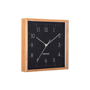 Karlsson wandklok Neat Cuadrado – zwart – 4.5×29.2×29.2cm Karlsson wandklok Neat Cuadrado – zwart – 4.5×29.2×29.2cm