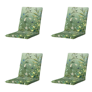 Madison stapelstoelkussen Elisa – groen – 97x49x5cm – set van 4 Madison stapelstoelkussen Elisa – groen – 97x49x5cm – set van 4