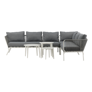 Nest outdoor Hanne 4 Delige Tuin Loungeset Grijs Nest outdoor Hanne 4 Delige Tuin Loungeset Grijs