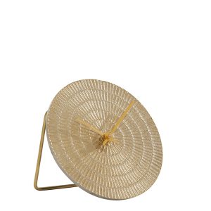 Light & Living klok BOJANO – 15.5x2x15.5cm – goud Light & Living klok BOJANO – 15.5x2x15.5cm – goud