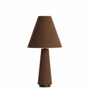 Light & Living tafellamp Devia – bruin – Ø30cm Light & Living tafellamp Devia – bruin – Ø30cm