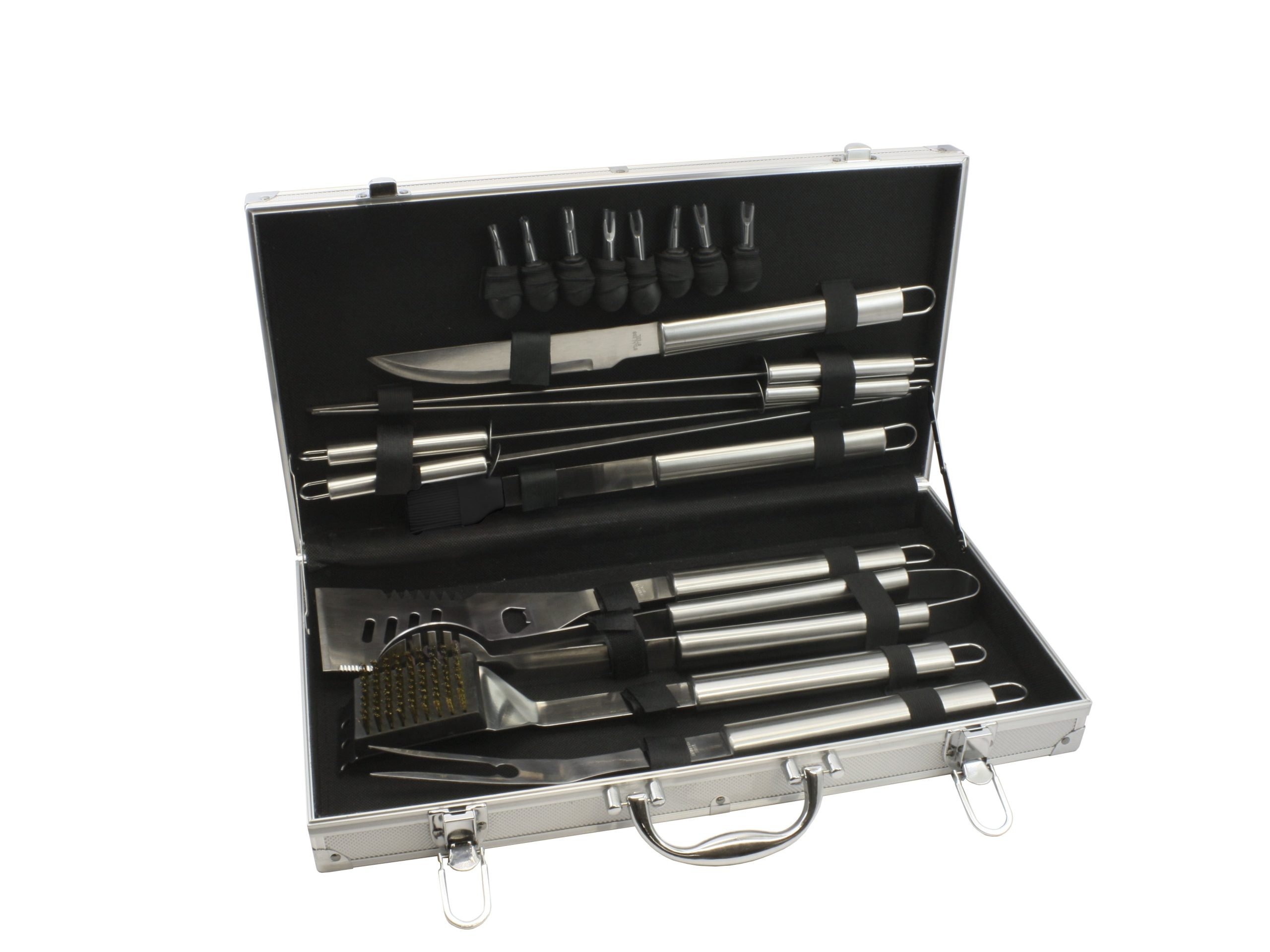 Leopold Vienna - Barbecue koffer - 18 delig - RVS
