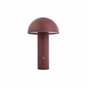 Leitmotiv tafellamp Fuego – rood – 15×5.5×24.5cm – Paddenstoellamp Leitmotiv tafellamp Fuego – rood – 15×5.5×24.5cm – Paddenstoellamp