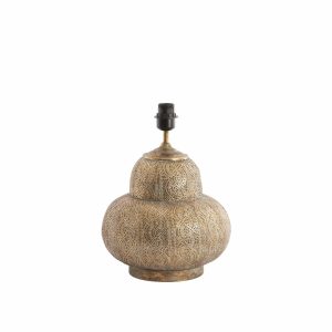 Light & Living lampvoet Ryota – bruin – Ø31cm Light & Living lampvoet Ryota – bruin – Ø31cm