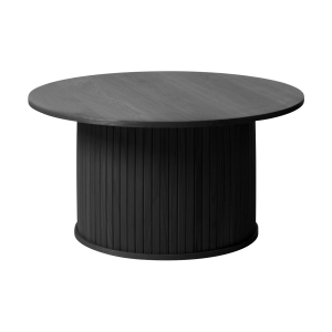 Olivine Lenn Ronde Houten Salontafel – Zwart Eiken Olivine Lenn Ronde Houten Salontafel – Zwart Eiken