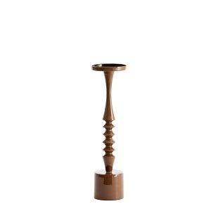 Light & Living kandelaar Mistry – bruin – Ø11cm Light & Living kandelaar Mistry – bruin – Ø11cm