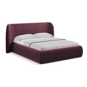 LaMiaSofa Bed met opbergruimte Trieste – chenille stof – bordeaux – 19 LaMiaSofa Bed met opbergruimte Trieste – chenille stof – bordeaux – 19