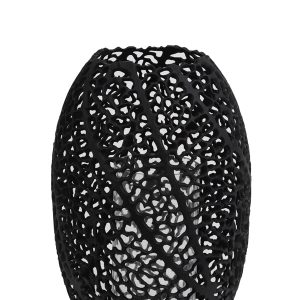 Light & Living windlicht SINULA – Ø25.5x38cm – zwart Light & Living windlicht SINULA – Ø25.5x38cm – zwart