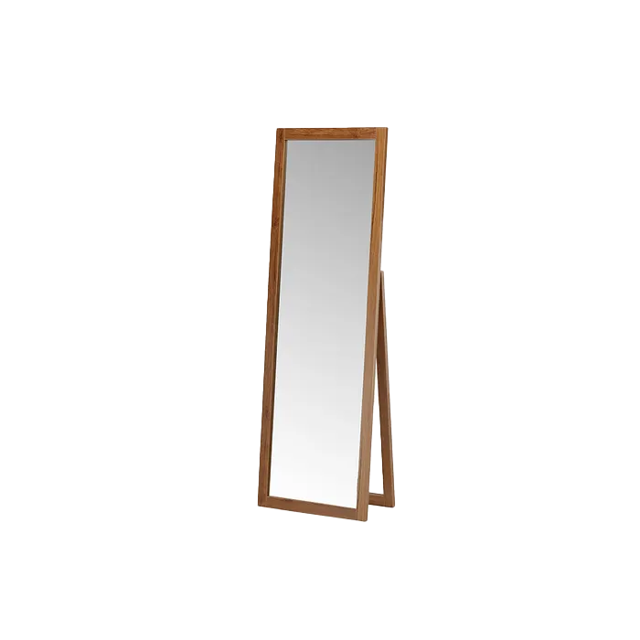 Nest living Nathan Passpiegel met Houten Lijst 170 x 55 cm - Bruin