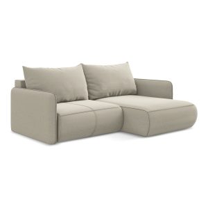 LaMiaSofa hoekbank rechts Palermo – velours – parel – 207x148x86 LaMiaSofa hoekbank rechts Palermo – velours – parel – 207x148x86
