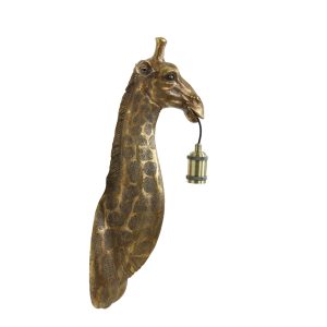 Light & Living wandlamp Giraffe – brons – 20.5x19x61cm Light & Living wandlamp Giraffe – brons – 20.5x19x61cm