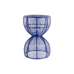 Leitmotiv bijzettafel Cuerda Doble – blauw – Ø30cm Leitmotiv bijzettafel Cuerda Doble – blauw – Ø30cm