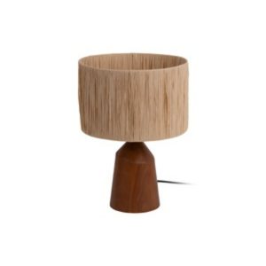 Leitmotiv tafellamp Sheer Trapeze – naturel – Ø25cm Leitmotiv tafellamp Sheer Trapeze – naturel – Ø25cm