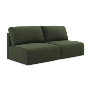 LaMiaSofa 3-zits slaapbank Ostia – textuurstof – olijf – 216x102x79 LaMiaSofa 3-zits slaapbank Ostia – textuurstof – olijf – 216x102x79