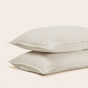 Madura Set van 2 kussenslopen Lou string 50×75 cm Madura Set van 2 kussenslopen Lou string 50×75 cm