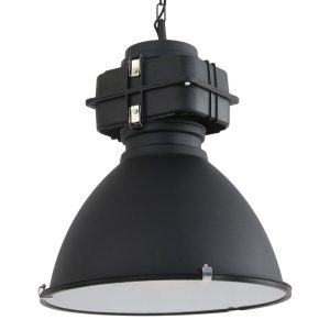 Mexlite hanglamp denis – 1 lichts – 47x 160 cm – zwart Mexlite hanglamp denis – 1 lichts – 47x 160 cm – zwart