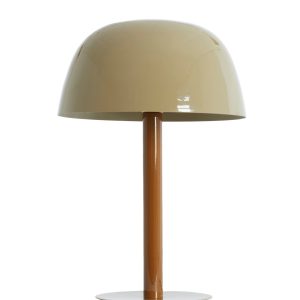 Light & Living tafellamp MARIVET – bruin – Ø30x48cm Light & Living tafellamp MARIVET – bruin – Ø30x48cm