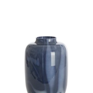 Light & Living vaas KOBALA – Ø24x34cm – blauw Light & Living vaas KOBALA – Ø24x34cm – blauw