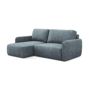 LaMiaSofa hoekbank links Corle – chenille stof – jeans – 207x148x86 LaMiaSofa hoekbank links Corle – chenille stof – jeans – 207x148x86
