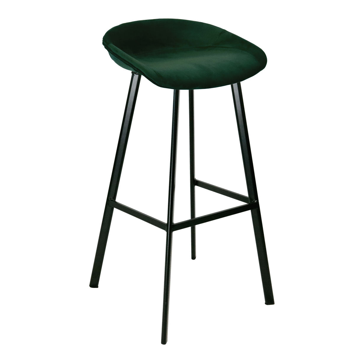 Kick barkruk Finn - 80cm - Donkergroen