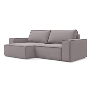 LaMiaSofa hoekbank links Livorno – velours – lavendel – 257x148x82 LaMiaSofa hoekbank links Livorno – velours – lavendel – 257x148x82