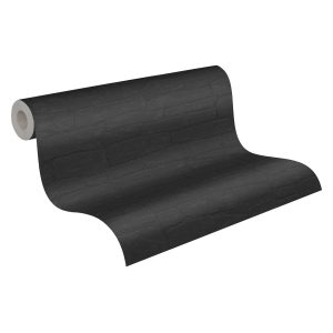Livingwalls behang steen zwart en antraciet grijs – 53 cm x 10.05 m – Livingwalls behang steen zwart en antraciet grijs – 53 cm x 10.05 m –