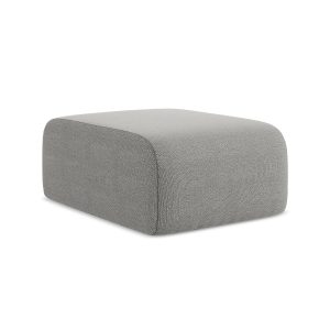 LaMiaSofa Poef Cervo – bouclé – lichtgrijs – 72x94x42 LaMiaSofa Poef Cervo – bouclé – lichtgrijs – 72x94x42