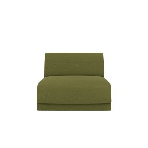 Micadoni Module Miley boucle donker olijfgroen – 90x75x70cm