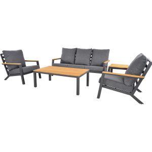 Lesli Living loungebank Donnan – antraciet – 175x99x79cm Lesli Living loungebank Donnan – antraciet – 175x99x79cm