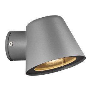 Nordlux Aleria Wandlamp Buiten – GU10 – IP44 – Grijs Nordlux Aleria Wandlamp Buiten – GU10 – IP44 – Grijs