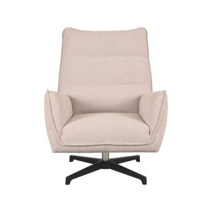 LABEL51 Fauteuil Rodia – Naturel Bouclé – Draaibaar LABEL51 Fauteuil Rodia – Naturel Bouclé – Draaibaar
