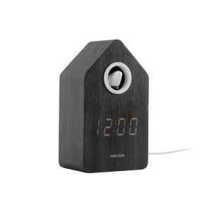 Karlsson wekker Cuckoo LED – zwart – 6x9x15.3cm – Vaderdag – Vaderdagc Karlsson wekker Cuckoo LED – zwart – 6x9x15.3cm – Vaderdag – Vaderdagc