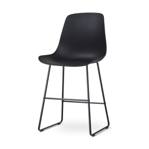 Nolon Nino-Pip Barkruk Zwart – Kunststof – Zwart Onderstel – 65 cm Nolon Nino-Pip Barkruk Zwart – Kunststof – Zwart Onderstel – 65 cm