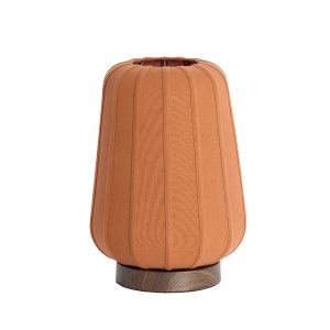 Light & Living tafellamp Bibury – oranje – Ø30cm Light & Living tafellamp Bibury – oranje – Ø30cm