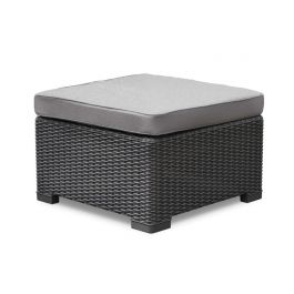 Allibert California hocker grafiet – 68 x 68 x 35