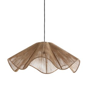 Light & Living hanglamp FODARA – bruin – Ø60x24cm Light & Living hanglamp FODARA – bruin – Ø60x24cm