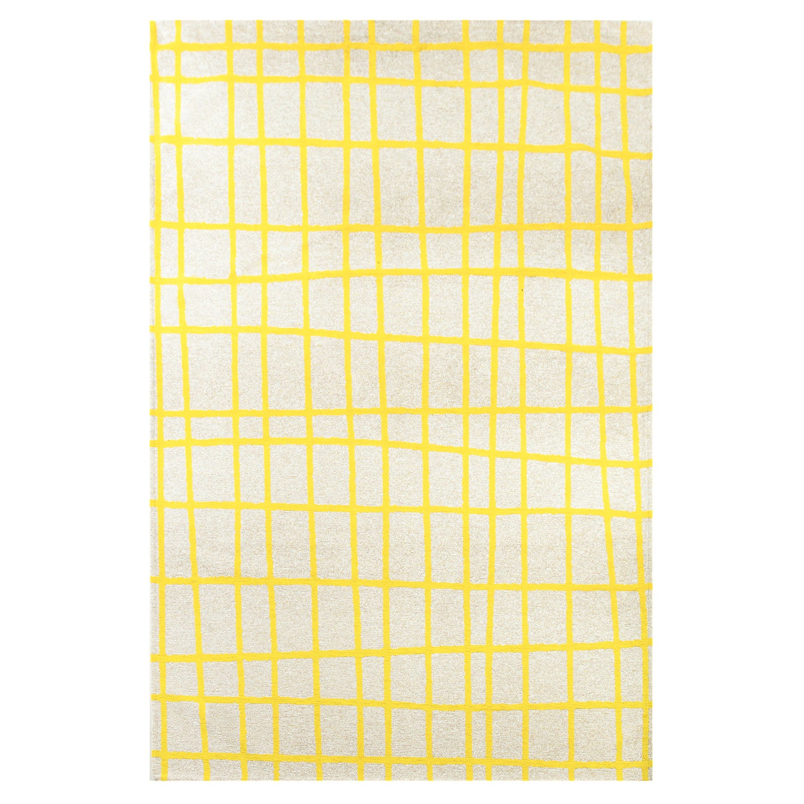 Lola&Moi vloerkleed Bright Yellow - geel - 170x240cm