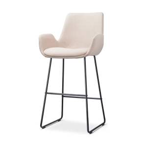 Nolon Nino-Eef Barkruk Beige – met Armleuning – Zwart – 75 cm Nolon Nino-Eef Barkruk Beige – met Armleuning – Zwart – 75 cm