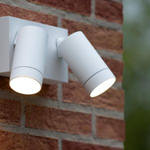 Lucide wandspot TAYLOR – 2xGU10 – Wit Lucide wandspot TAYLOR – 2xGU10 – Wit