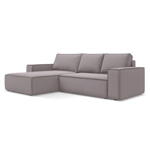 LaMiaSofa hoekbank links Livorno – velours – lavendel – 290x185x82 LaMiaSofa hoekbank links Livorno – velours – lavendel – 290x185x82