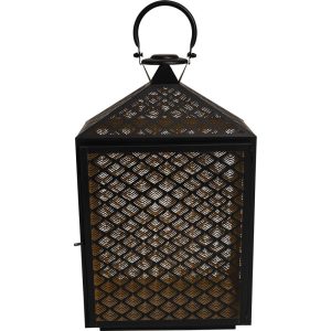 Lesli Living lantaarn Kira – zwart – 30x16x50cm Lesli Living lantaarn Kira – zwart – 30x16x50cm