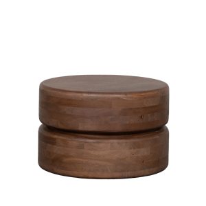 LABEL51 Salontafel Milly – Bruin Mangohout – 50x50x31cm LABEL51 Salontafel Milly – Bruin Mangohout – 50x50x31cm