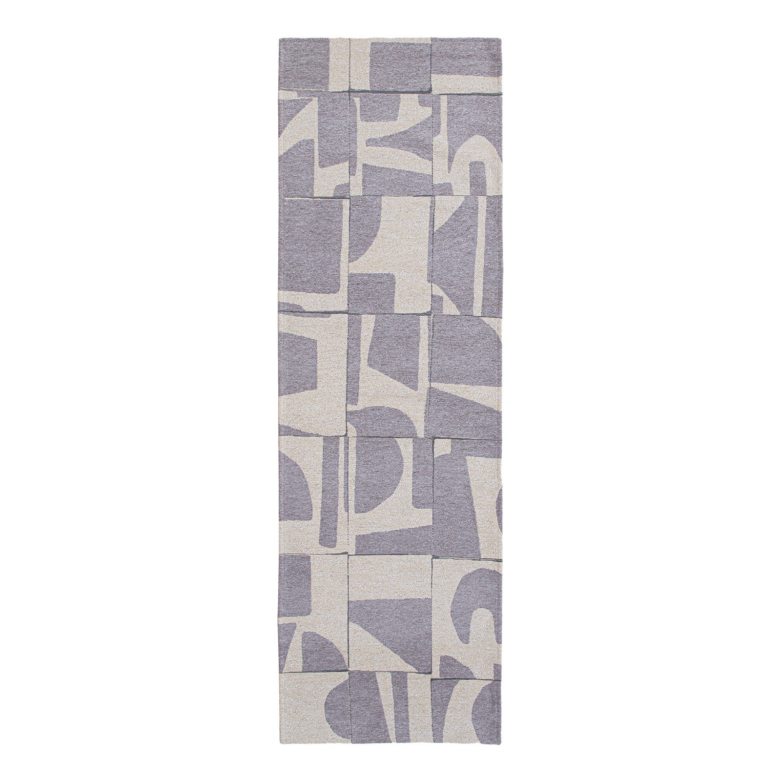 Dropouts vloerkleed String - grijs - 80x250cm