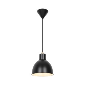 Nordlux Pop Hanglamp – Ø21,5cm – E27 – Zwart