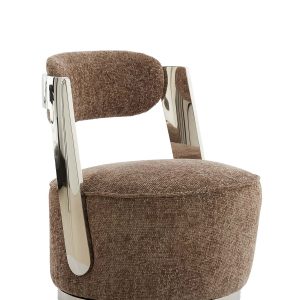 Light & Living stoel KEMENA – 65x68x77cm – grijs Light & Living stoel KEMENA – 65x68x77cm – grijs