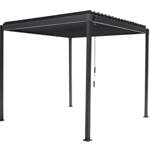 MIRADOR Pergola 80 Solid 3×2,4m – Antraciet MIRADOR Pergola 80 Solid 3×2,4m – Antraciet
