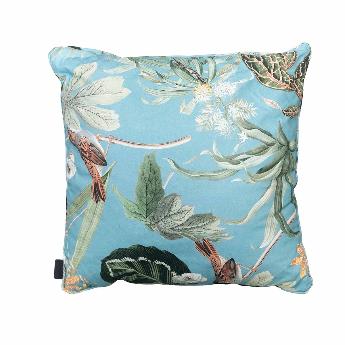 Madison Sierkussen Outdoor+ Grasse aqua 50x50cm met paspel