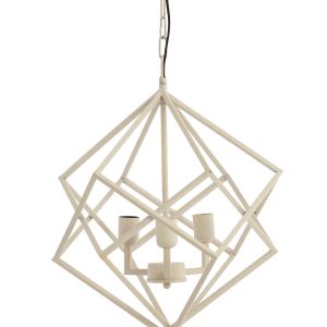 Light & Living hanglamp DRIZELLA – wit – Ø46x56cm Light & Living hanglamp DRIZELLA – wit – Ø46x56cm