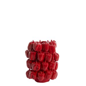 Light & Living vaas Bellpepper – rood – 23.5x23x32.5cm