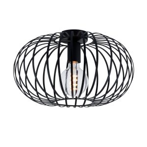 Lighto | Design plafondlamp zwart 39cm Ø | Julia Lighto | Design plafondlamp zwart 39cm Ø | Julia